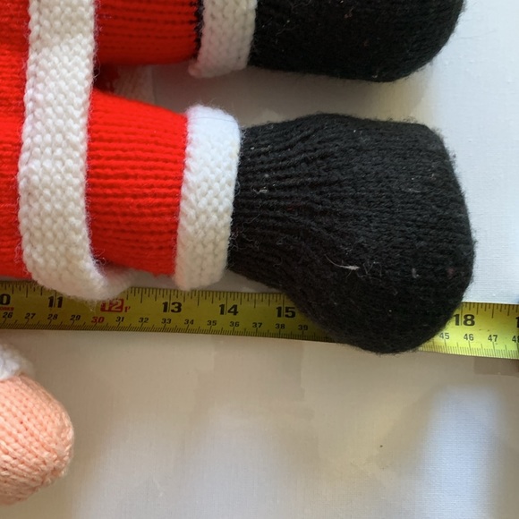 Knitted Santa 18” tall - Picture 2 of 5